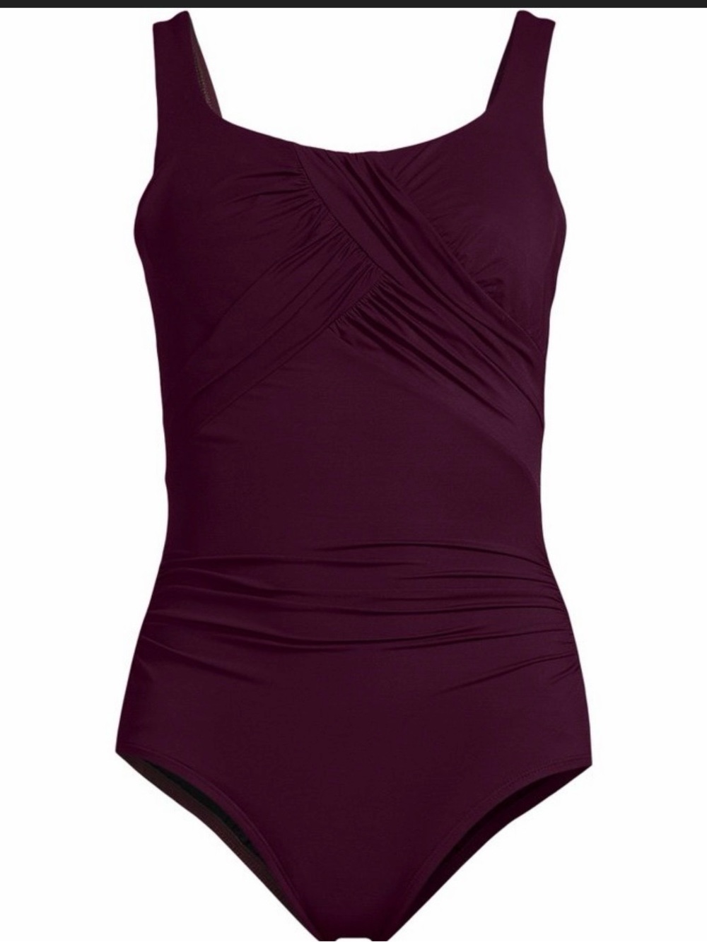 Lands' End Women's 16 D New
SlenderSuit Carmela Underwire One Piece
Swimsuit